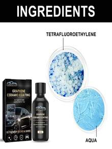 rayhong Automotive Graphene Ceramic Coating, Super Hydrophobic Crystalline Coating, Waterproof Sealant For Car Paint Protection And Maintenance - Liquid - View 6