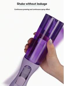 4件套梳子套装，含200毫升喷雾瓶，可用于蓬松造型、边缘造型和后梳 - 尖尾梳和边缘梳，适合女性发型设计，美发造型套装，美发工具套装，家居美发配件 - 彩色 - 查看 4