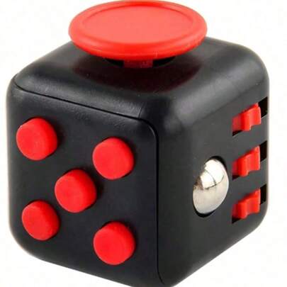 Multi Colored /Dice Toy, Creative Stress Relieving Toy, Suitable For Teenagers And Adults, Stress Relieving Dice, Youth Stress Relieving Toy, Office Time Killing (When Bored In Class), Finger , Adult Emotional Release, Small Desktop Stress Relieving Toy, Pressure Ball, Multi Colored, Vibration Toy, Abdominal Vibration Toy, Pressing Toy, Christmas Gift (Randomly Shipped, With Or Without A Strip)