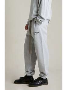 Fear Of God Essentials Fleece Sweatpant (FW24) - 淺灰色 - 查看 4