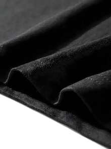 Due To Unfortunate Cir Stances I Am Awake Women's 100% Cotton T-Shirt Casual Shirt 220g Funny Graphic Short Sleeve 1 Pcs Tee Novelty Crew Neck Oversized Top - màu đen - Xem 3