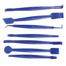 Juego completo de herramientas para cerrar bordes, 21 piezas/juego. Rascador sin rayaduras para cambiar el color de las pegatinas de los coches. - A - Ver 6