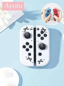 Ayotu Bowknot & Polka Dot Pattern Accessories Set For Nintendo Switch/Switch OLED/Switch Lite, Including Protective Case, Storage Bag, Console Shell, Dust Cover, Game Card Case, Controller Grip, Suitable For Christmas, Valentine's Day, Back To School And Other Occasions - View 21
