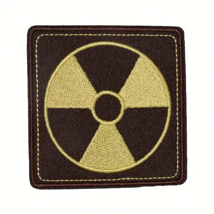 1pc Tactical Logo Embroidered Patch, Morale Badge, Suitable For Jackets, Backpacks, Hats - Multicolor - View 1