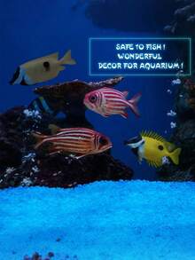 10000颗夜光蓝色鹅卵石，适用于花园小径、草坪、水族箱、花瓶填充物、室内外景观DIY发光砾石、仙境花园 - 彩色 - 查看 11