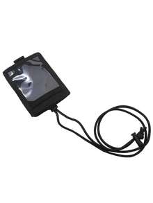 战术证件卡套魔术贴布导游证件套户外旅行笔袋和尼龙挂绳 - 彩色 - 查看 9