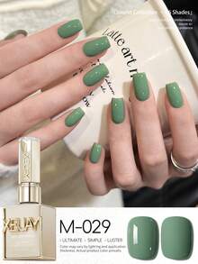 XEIJAYI 1pc 15ml Glossy Gel Nail Polish Soak Off LED Cured, Perfect For DIY Manicures & Salon Quality Home Use, Ideal Gift For Women - 彩色 - 查看 13
