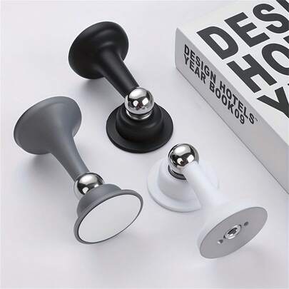 New Magnetic Door Stopper, No Drilling Required, Strong Magnet Door Holder, Bathroom Anti-Collision Silent Door Windproof Floor Stopper