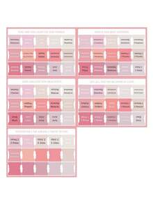 1 Set (5 Pcs) Pink Bible Index Tabs, Men & Women Bible Study Labels, Easy-To-Read Bible Book Tabs For Bible Index Labeling - Index Stickers - View 7