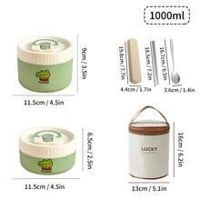 Bento Box Adult, Snack Containers With Lids, School Lunch Box, Meal Prep Containers With Dividers, Divided Food Storage Containers, Travel Food Containers, Salad Container For Lunch, Bento Snack Box, Student Lunch Bowls - Multicolor - View 30