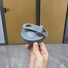 1个可重复使用的宽口梅森罐盖，带倾倒嘴，可用洗碗机清洗，86毫米塑料盖，适用于梅森罐 - 查看 5