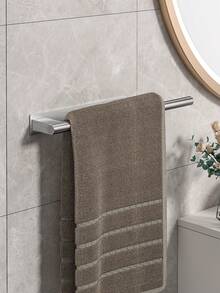 1个浴室毛巾杆，壁挂式，承重力强，现代家居装饰毛巾架，适用于浴室或厨房墙面，浴室配件，公寓必备 - 彩色 - 查看 5