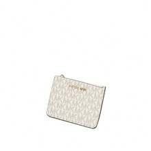 Michael Kors Jet Set Printed Women's Clutch Bag 35H9GTVP1B VANILLA - 香草白35H9GTVP1B VANILLA - 查看 2