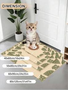 Thảm trải sàn hình sư tử hoạt hình, thích hợp cho phòng khách, phòng ngủ, phòng tắm, nhà bếp, phòng ăn, văn phòng, các dịp lễ hội. Thảm có kích thước lớn, được làm từ vải nhung mềm mại, dễ bảo quản, chống trơn trượt, đế TPR dày 0.5mm. - Nhiều màu - Xem 7