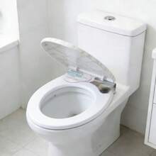 Universal PVC Toilet Seat Cover For Old-Style Toilet - C - View 3