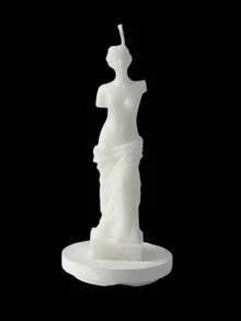 1pc New Realistic Sculpture Candle, Decorative Candle, Scented Candle, European Style, Retro Decor Candle, Multiple Styles, Suitable For Home Decor, Living Room, Bedroom, Cabinet, Dining Table, Photography Props, Wedding Decoration, Gifts, Birthday Present, Room Decor - Multicolor - View 10