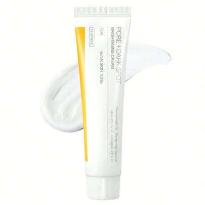 1pc Brightening Cream. Enriched With Niacinamide And Ceramide. Gentle And Non-Irritating, With A Smooth And Easily Absorbed Texture. Improves Dullness, Brightens Complexion, Evens Skin Tone, Deeply Cleanses, Moisturizes, Controls Oil, And Enhances Skin Elasticity.