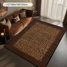 1pc Leopard Print Rug, Red Lips Rug, Pop Art Rug, Bold Statement Area Rug, Funky Living Room Decor, Animal Print Rug, Glamorous Home Rug, 84*60inch,Perfect Choice For Christmas ,Stylish And High-Quality Rugs, Perfect For Christmas Decorations And GiftsHome Decor, The Best Choice For Gothic-Style Birthday Gifts - Nhiều màu - Xem 7