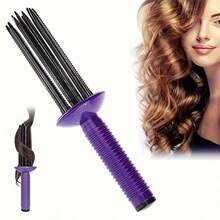 1 lược tròn tạo kiểu tóc, lược uốn tóc bông xốp, lược tròn tạo kiểu tóc xoăn, dụng cụ tạo kiểu tóc, tạo lọn tóc xoăn tự nhiên, thích hợp cho salon, gia đình và chăm sóc tóc cá nhân. - Màu đỏ - 1 cái - Xem 7