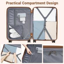Suitcase 20 24 28 Inch Cabin Carry On Check In ABS PC Hard Shell Spinner Wheels Lock Small Medium Large Travel Luggage Set For Holiday Family - Black - View 8
