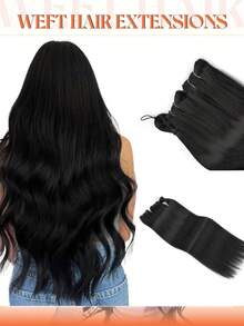 合成纤维假发 白色挑染 缝合式接发 高品质日本丝绸发片 26英寸 150克 编织式接发 适合女性女孩日常、时尚派对、Y2K、音乐节等各种场合 全季节 - 彩色 - 查看 38