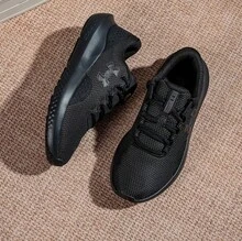 Under Armour Giày chạy bộ nam mới, chống trượt, nhẹ và thoải mái. - màu đen - Xem 7