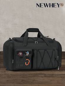 NEWHEY 男士三合一健身包 45升运动旅行包，带鞋仓，健身锻炼背包，可作随身周末旅行包或过夜旅行包 - 彩色 - 查看 11