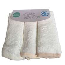 Kit de Paninhos de Boca Power Sec - Laço Bebê (3 unidades) - várias cores - Champanhe - Visão 2