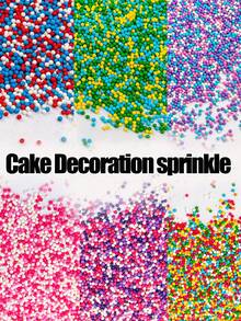 85g/3oz hạt ngọc trai nhỏ nhiều màu sắc dùng để trang trí bánh, thích hợp để trang trí bánh cupcake, bánh donut, kem và bánh ngọt. Tuyệt vời cho việc trang trí bánh tại tiệm bánh, cũng như các bữa tiệc sinh nhật, đám cưới, Giáng sinh, Halloween và các bữa tiệc theo chủ đề. Chỉ dùng để trang trí, không ăn được. - Nhiều màu - Xem 5