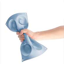 6-Cavity Silicone Non-Stick Donut Mold, Suitable For Making Donuts, Muffins, Cakes - Cake Mold - View 4