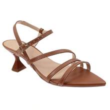 Women's Sandal With Leaf Toe, Cup Heel, Thin Straps, Elegant And Casual - Lạc đà - Xem 3
