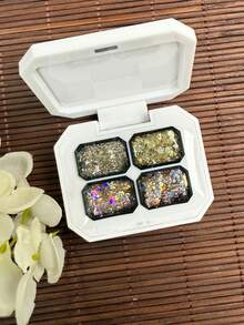 SAUA 2026春夏铂金系列指甲油，高饱和度闪粉，LED美甲，渐变效果，无酒精配方，女士节日礼物，DIY美甲设计 - 彩色 - 查看 10