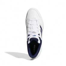 Adidas 男鞋新款HOOPS CLASSIC低筒輕量休閒舒適板鞋 - 白色/藍色 - 查看 8