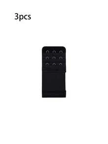 3件装弹性文胸肩带延长器，2/3/4钩，可调节舒适文胸延长带 - 多色 - 查看 13