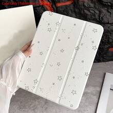 星空图案极简平板电脑支架保护套 - 适合极简主义风格爱好者，带笔槽，兼容 10.9/10.2 英寸 Air 第五代/Pro 11/10 代、9.7 英寸 Air 第二代/第七代/第八代/Air 4/5/Pro 11/10 代、10.9 英寸（2022 款）智能保护套、13 英寸 Air (M3 2025)/11 英寸 Air (M3 2025)/11 英寸 (A16 2025)，以及三星 Galaxy Tab S10+/S9/A9 和小米 Pad 5/5PR/6/6PRO/7/7PRO。 - 彩色 - 查看 1