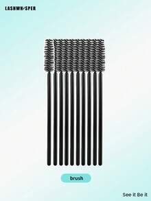 50/100/200 piezas Bastoncillos de algodón sin pelusa, varitas de rímel desechables adecuadas para pestañas, dientes, uñas, delineador de ojos y cuidado personal - Multicolor - Ver 16