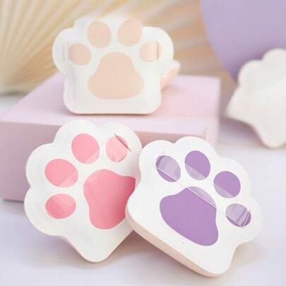 1个猫爪时尚气垫粉底液，棉花糖粉扑，干湿两用气垫粉扑