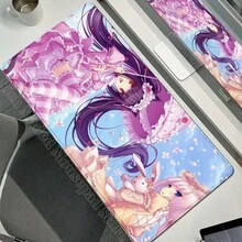 XXL Gamer Computer Desk Mat Nekopara Mouse Pad Cute Anime  Mousepad Carpet Office Laptop Mousemat Desktop Table Mat 900x400 - N1 - 查看 8