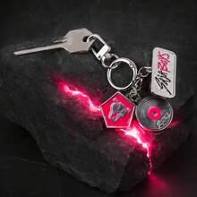 1 PC Netflix Officially Licensed Kpop Demon Hunters 3D Figurine Bag Clip Charms Anime Figure Keychain Anime Collector Keyring Backpack Decor Multiple Characters Gift Set Gifts For Mother, Father, Graduation, And Teacher - Multicolor - View 7