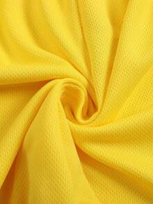 Disney Tigger Kids' Basketball Jersey Set - Boys' Quick-Dry Short Sleeve & Shorts 2-Piece Set - Red-yellow - View 4