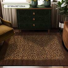 1pc Leopard Print Rug, Red Lips Rug, Pop Art Rug, Bold Statement Area Rug, Funky Living Room Decor, Animal Print Rug, Glamorous Home Rug, 84*60inch,Perfect Choice For Christmas ,Stylish And High-Quality Rugs, Perfect For Christmas Decorations And GiftsHome Decor, The Best Choice For Gothic-Style Birthday Gifts - Nhiều màu - Xem 9