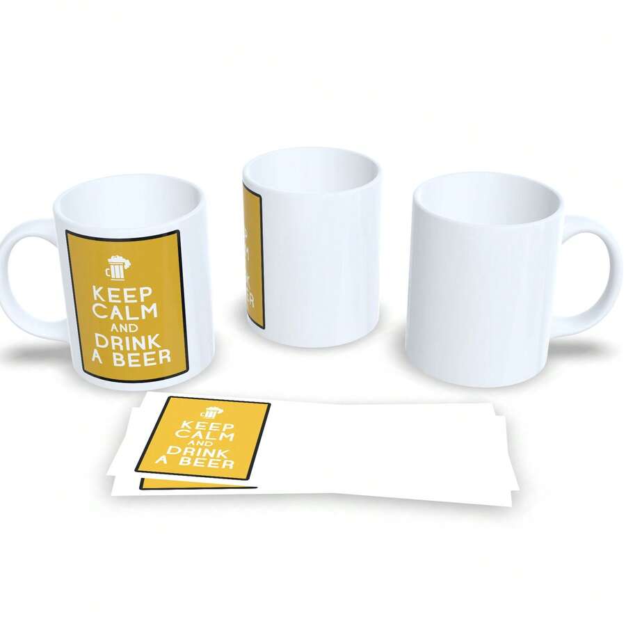 sublimated print A Caneca que fala por você Frases que dão um "up" na sua manhã - Pêssego - Visão 1