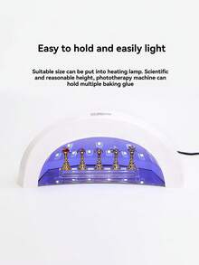 亚克力美甲练习架，美甲棋盘式指甲板展示架，美甲板展示架，亚克力底座，美甲练习架，美甲展示架，指甲板支架 - 彩色 - 查看 7