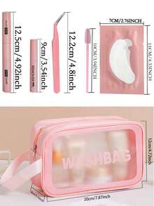 2-Box Pack,900Pcs Lash Extension Kit, D Curl ,8-16mmMIX, DIY Eyelash Extension Kit Individual Lashes Cluster ,With Lash Bond And Seal, Lash Remover And 10Pcs Eye Pads+10Pcs Lash Brush, A Pair Of Tweezers, Perfect Gifts, Soft & Super Light For Daily Life & Party - Black - View 12