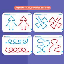20-Sided Brain Development Game Book With Pens & Erasers - Left & Right Brain Training, Concentration, Fine Motor Skills - Multicolor - View 11