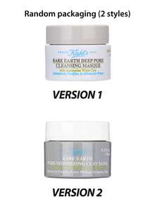Kiehl's [Mini Size] SINCE 1851 White Clay Deep Pore Cleansing Mask, 14ml. Formulated With White Clay To Gently Absorb Excess Oil, Dirt And Impurities From Clogged Pores. Enriched With Oatmeal And Aloe Vera To Soothe, Hydrate And Protect Sensitive Skin. Visibly Minimizes Pores. [Random Packaging (2 Styles)] - 14ml - View 3