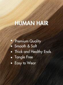 Tóc nối dạng dệt nhẹ như lông vũ, được làm từ tóc thật. Với cảm giác mềm mượt như lụa, thiết kế vô hình, vừa vặn thoải mái và chất lượng tuyệt vời. Mượt mà, tự nhiên và bền bỉ, dễ dàng tạo kiểu tóc hoàn hảo. - Nhiều màu - Xem 2