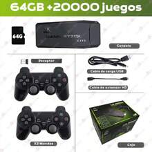 M8 Consola de videojuegos instructivo en español - Negro - Ver 2