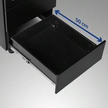 Filing Cabinets - Black - View 6