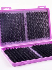 720/630/504 Cluster False Eyelashes, Personal Eyelash Book, High Capacity False Eyelashes, 8-16mm Mixed Length Eyelash Set, Beginner DIY Home Eyelash Extension Kit, Eyelash Cluster, Individual False Eyelashes, Suitable For Daily Commute, Dates, Music Festivals, Enlarging Eyes - D - View 9